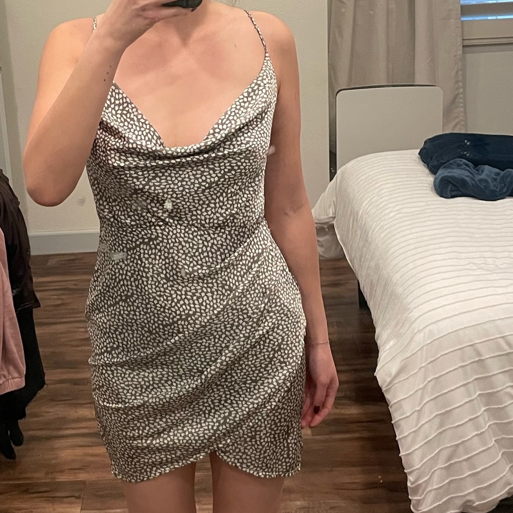 Selfie Leslie Print Mini Dress